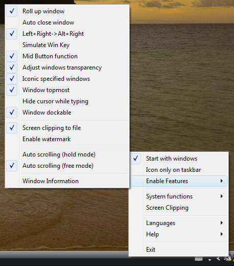 DeskAngel Main Interface