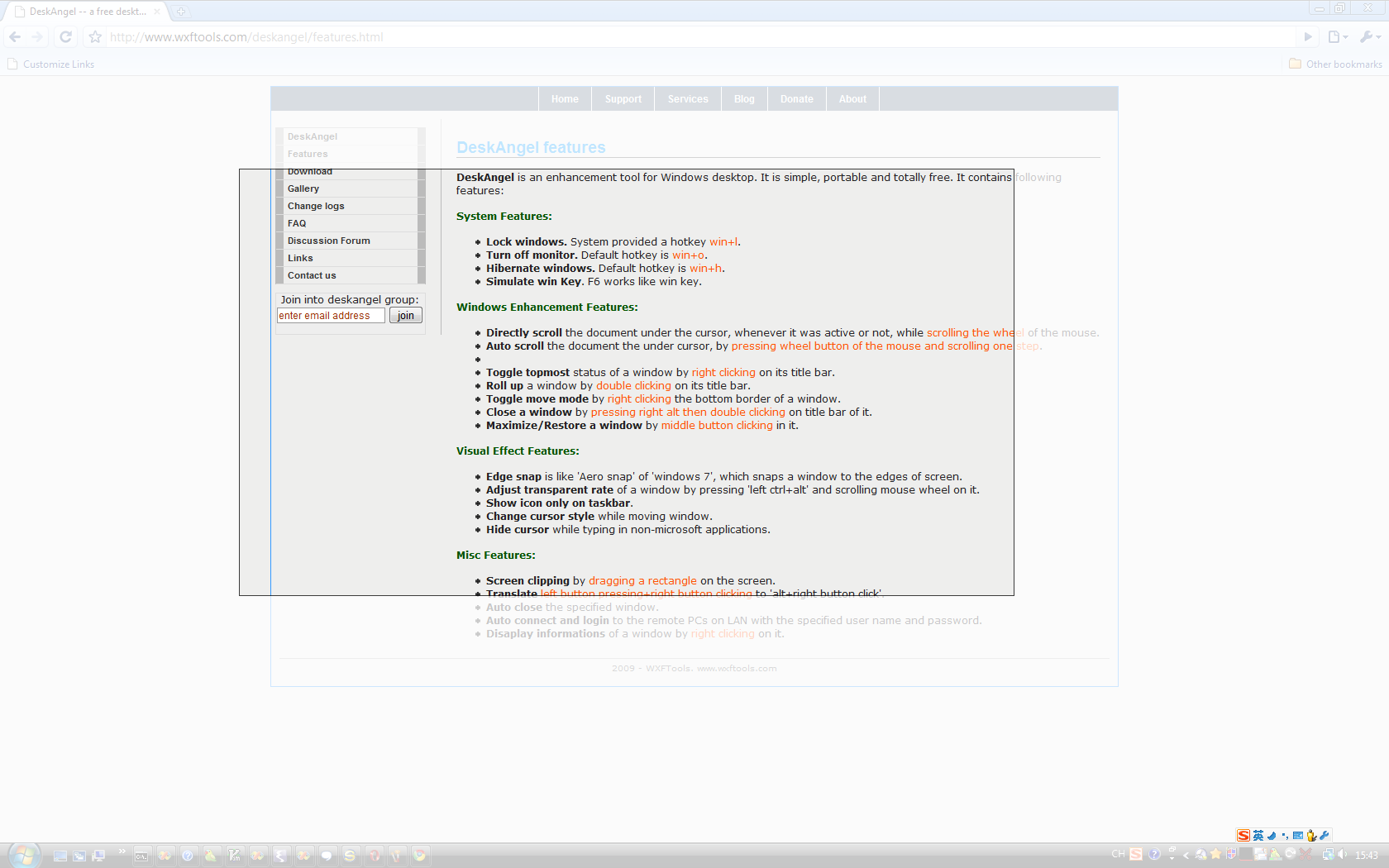 Screen Clipping